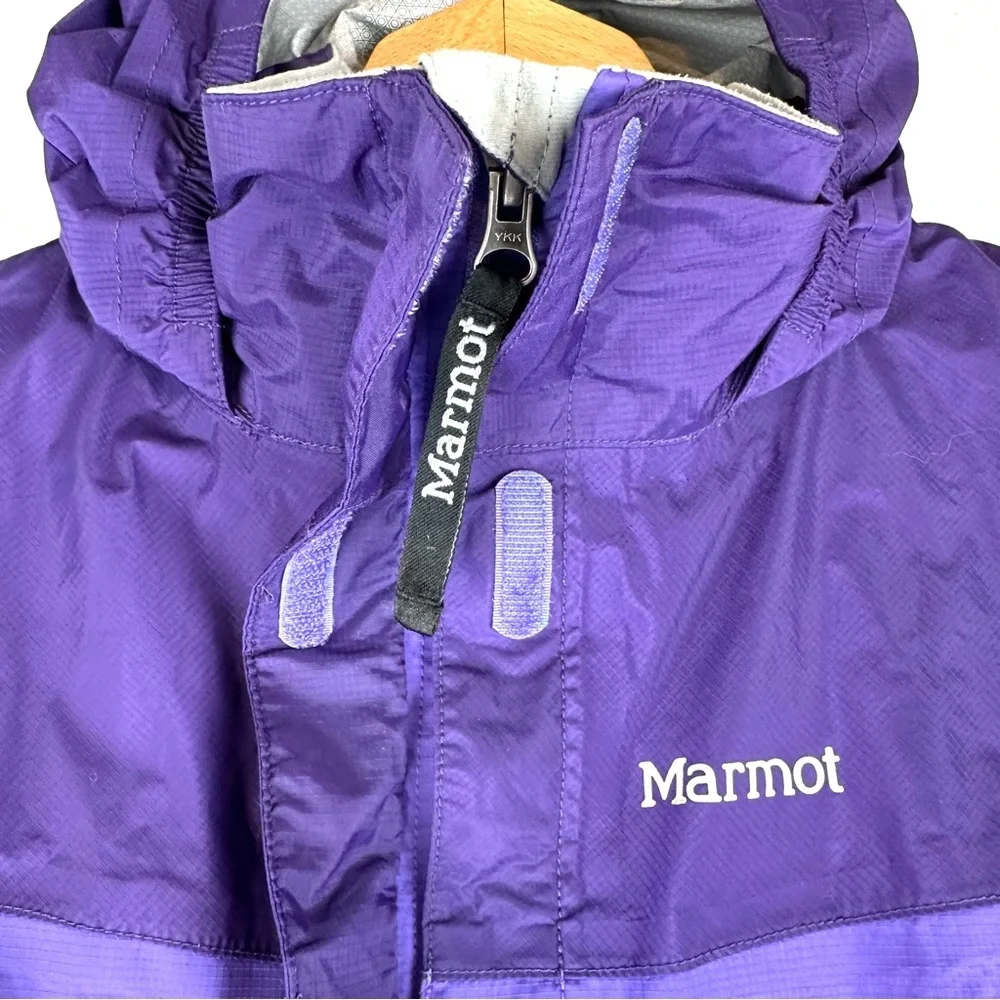 Marmot Rain Jacket Colorblock Lightweight Kids M